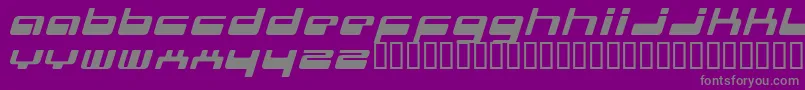Weitere Informationen zur Genotype-Schriftart Genotype-Schriftart – Graue Schriften auf violettem Hintergrund