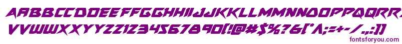 Skirmisherital Font – Purple Fonts on White Background