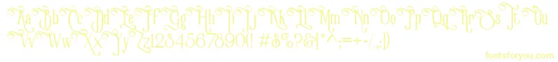 VictorianParlorVintageAlternateFree Font – Yellow Fonts