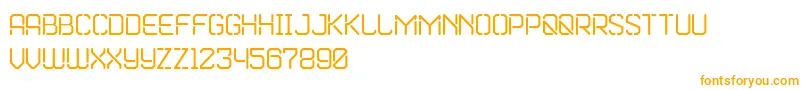 Marske-Schriftart – Orangefarbene Schriften