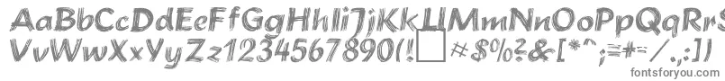 BrushstrokePlain Font – Gray Fonts