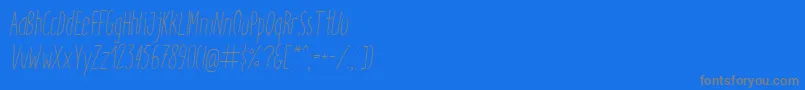 Más sobre la fuente ItaloLightItalic fuente ItaloLightItalic – Fuentes Grises Sobre Fondo Azul