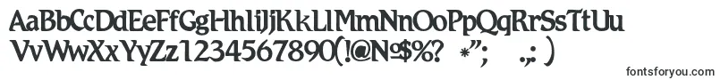 Шрифт Romicc – буквенные шрифты