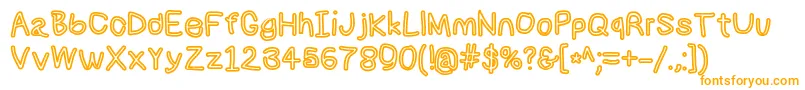 Numbbunnybdout Font – Orange Fonts