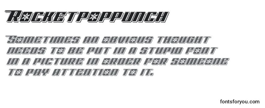 Rocketpoppunch Font