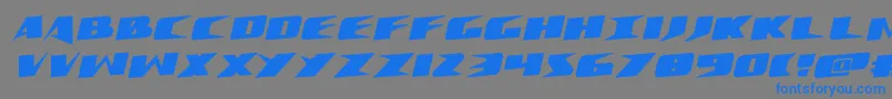 Подробнее о шрифте Crimesyndicaterotate Шрифт Crimesyndicaterotate – синие шрифты на сером фоне
