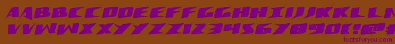 More about Crimesyndicaterotate Font Crimesyndicaterotate Font – Purple Fonts on Brown Background