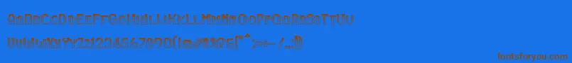 Lisätietoja RmSerifancy-fontista RmSerifancy-fontti – ruskeat fontit sinisellä taustalla