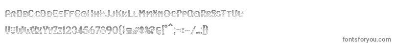 RmSerifancy Font – Gray Fonts on White Background