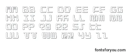DroidLover3DExpanded Font