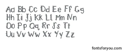 Kbracecars Font