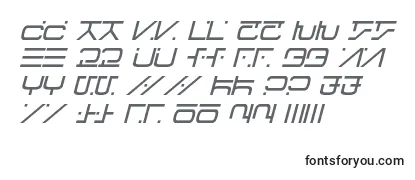 Обзор шрифта VisitorScriptItalic