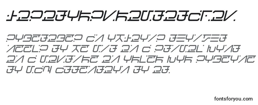 VisitorScriptItalic Font