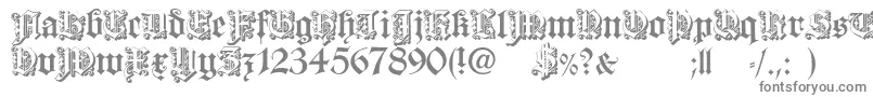 Шрифт DearestOpen – серые шрифты