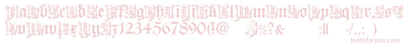 DearestOpen Font – Pink Fonts on White Background