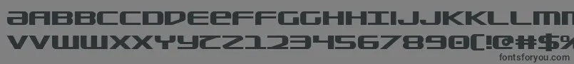 Sdf Bold-Schriftart – Schwarze Schriften auf grauem Hintergrund
