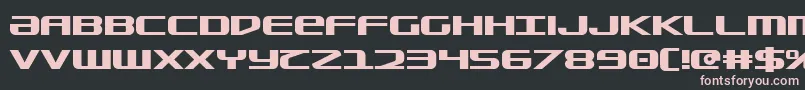 Sdf Bold Font – Pink Fonts on Black Background