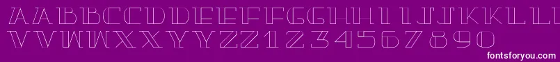 Truelove Font – White Fonts on Purple Background