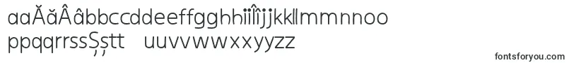 Czcionka KiddysansBold – rumuńskie czcionki