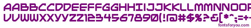 Mainbrg Font – Purple Fonts on White Background