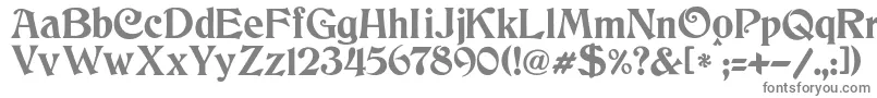 Шрифт JmhCthulhumbus – серые шрифты
