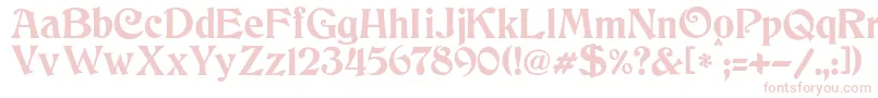 JmhCthulhumbus Font – Pink Fonts on White Background
