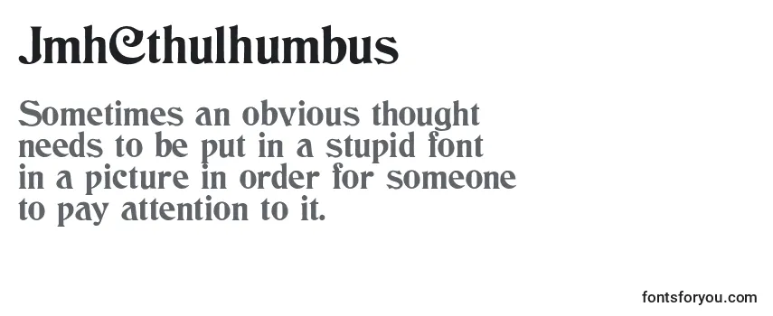 JmhCthulhumbus Font