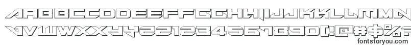 Tarrget3D Font – Tall Fonts