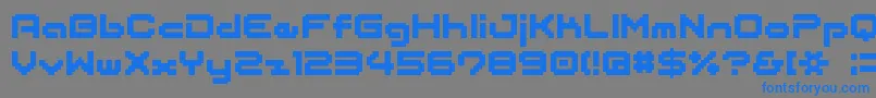 Подробнее о шрифте BmJapanA12 Шрифт BmJapanA12 – синие шрифты на сером фоне