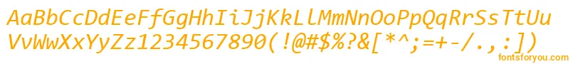 CodeNewRomanI Font – Orange Fonts