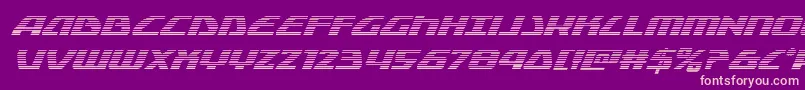 Więcej informacji o czcionce Globaldynamicsgradital Czcionka Globaldynamicsgradital – różowe czcionki na fioletowym tle