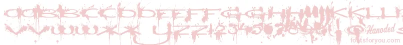 Windshieldmassacre Font – Pink Fonts on White Background