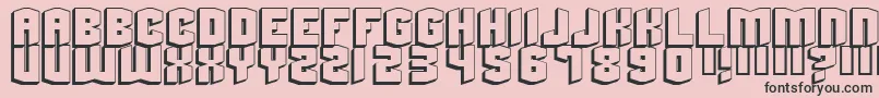 Weitere Informationen zur Beyondcontrol-Schriftart Beyondcontrol-Schriftart – Schwarze Schriften auf rosa Hintergrund