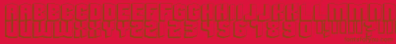 Weitere Informationen zur Beyondcontrol-Schriftart Beyondcontrol-Schriftart – Braune Schriften auf rotem Hintergrund
