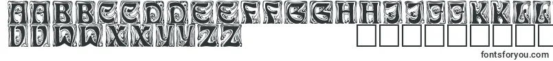Czcionka FestooncapssskRegular – kroje pisma w dużych rozmiarach