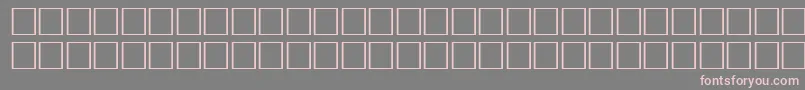 McsHor1SIAbrade2000 Font – Pink Fonts on Gray Background