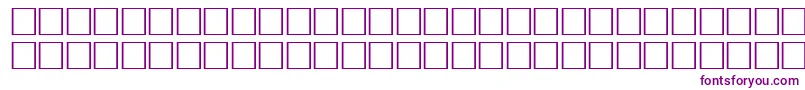 McsHor1SIAbrade2000 Font – Purple Fonts on White Background