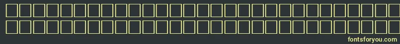 McsHor1SIAbrade2000 Font – Yellow Fonts on Black Background