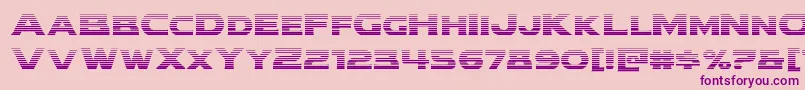 Modithorsongrad Font – Purple Fonts on Pink Background