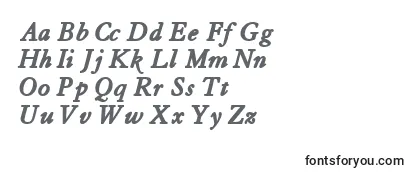 TiascoossskBoldItalic Font