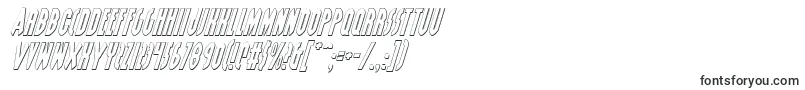 Шрифт GrendelsMotherShadowItalic – узкие шрифты