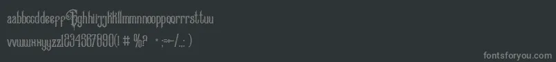 Más sobre la fuente Greaturedemo fuente Greaturedemo – Fuentes Grises Sobre Fondo Negro