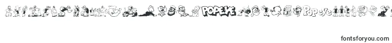 Popeye-fontti – Televisioon tarkoitetut fontit