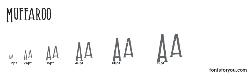 Muffaroo Font Sizes