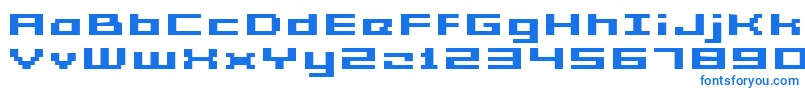 Fonte GrixelAcme5WideBoldXtnd – fontes azuis