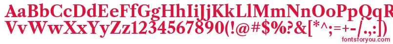 LibrecaslontextBold Font – Red Fonts