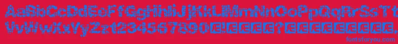 More about KatalystInactiveBrk Font KatalystInactiveBrk Font – Blue Fonts on Red Background