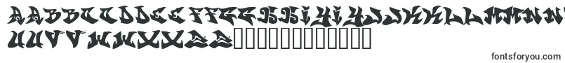 Шрифт Graffonti.Atomic.Bomb.Fontvir.Us – фризские шрифты