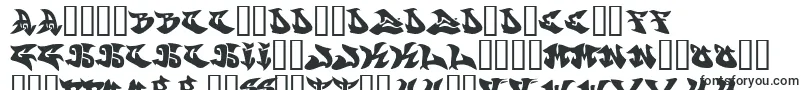 Graffonti.Atomic.Bomb.Fontvir.Us-Schriftart – slowakische Schriften