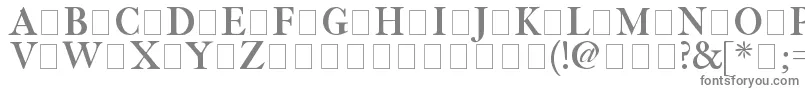 Шрифт Fetlrm2 – серые шрифты на белом фоне